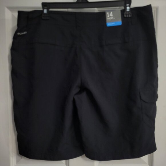 Columbia Shorts Women's size 14 Black East Ridge II Short Omni-shade UPF… - Picture 2 of 8